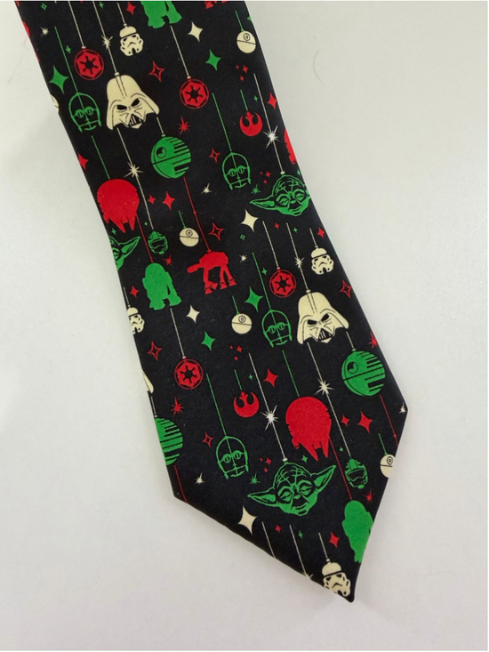 Star Wars Other - Star Wars Lucasfilm Christmas Holiday Tie Darth Vader Yoda Stormtrooper